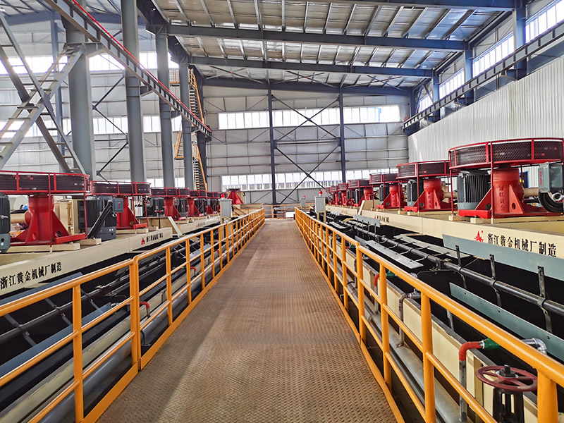 1 milione di tonnellate/anno Progetto di mining di rame, oro, pirite - Anhui Jinding Mining Co., Ltd.